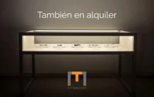 Alquiler de vitrinas